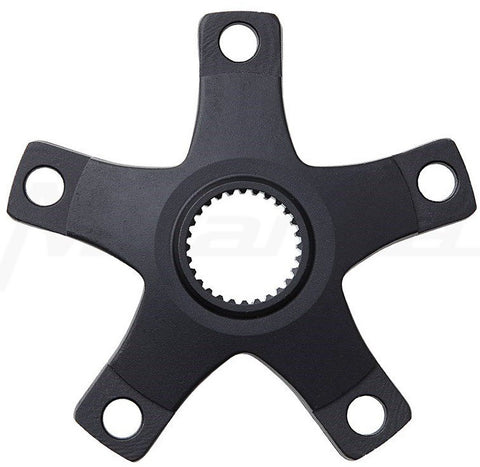 crank spider 47.5 mm/104 mm Bosch-4 5 arm alu black