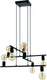 Eglo mezzana - hanglamp - e27 - 65 cm - zwart