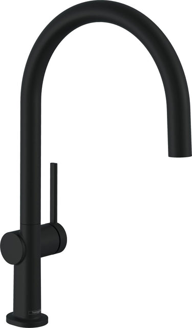 Hansgrohe talis m54 keukenmengkraan 220 1 straalsoort mat zwart