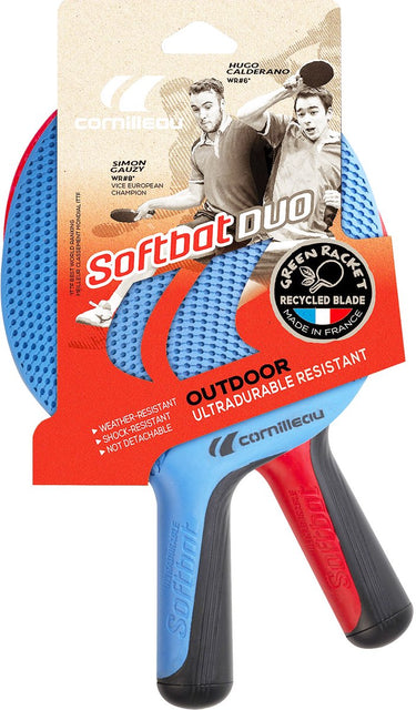 Cornilleau softbat duo set - tafeltennisset outdoor