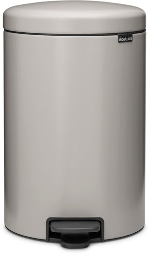 Brabantia newicon prullenbak - 20 liter - soft grey