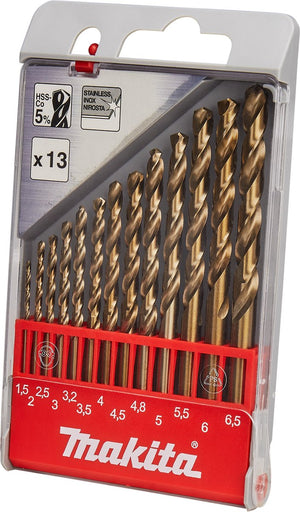 Makita metaalborenset hss-co 13-dlg - d-57180