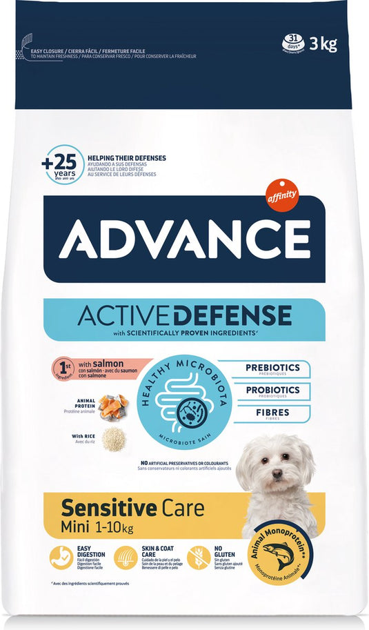 Advance - mini sensitive - hondenvoer - 3 kg