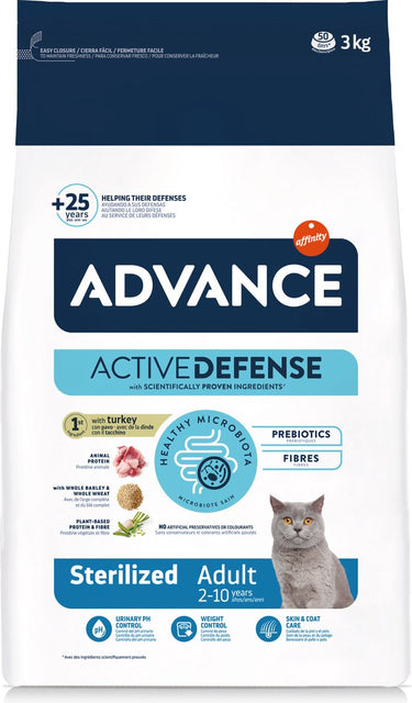 Advance - sterilized - turkey - kattenvoer - 3 kg
