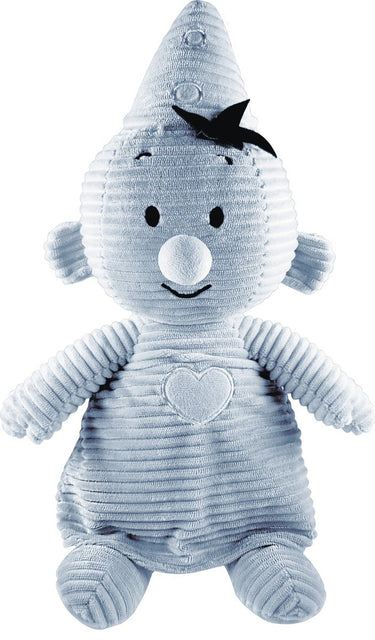 Bumba knuffel corduroy blauw, 35 cm