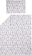 Meyco baby animal dekbedovertrek peuter - multicolour - 120x150cm