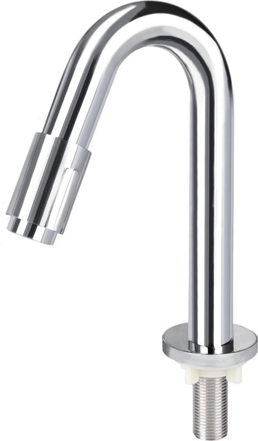 Differnz fonteinkraan gebogen 19cm chroom