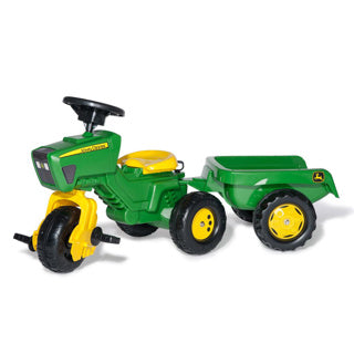 Load image into Gallery viewer, Rolly toys Traptractor RollyTrac John Deere junior groen
