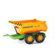Rolly toys joskin aanhanger - halfpipe trailer voor 3+ jaar - 89x43x44 cm
