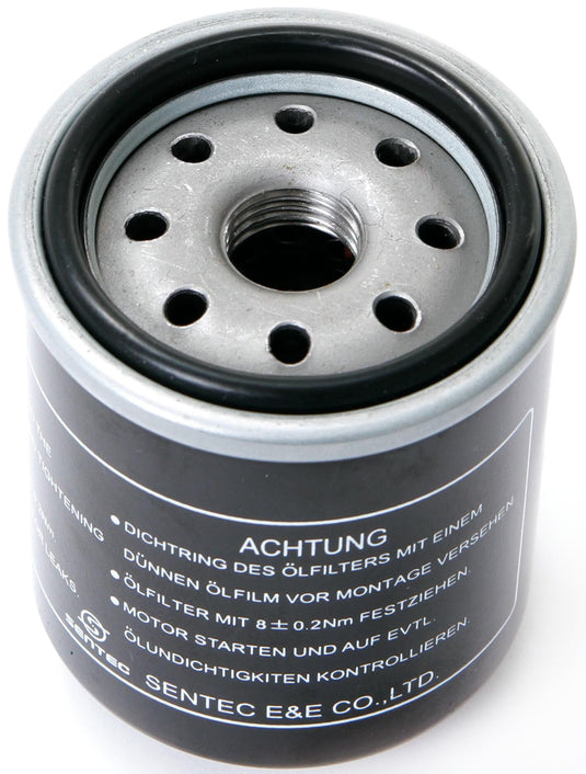 Piaggio oem oliefilter oil filter black