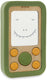 Trixie houten babytelefoon met silicone mr. dino – 0m+ – bijtspeelgoed - leuk als kraamcadeau