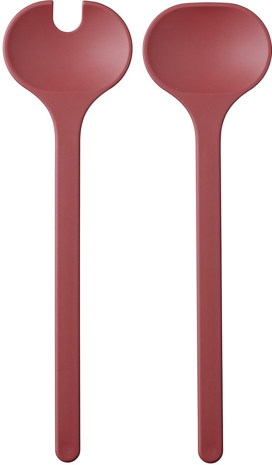 Mepal saladebestek silueta - 2-delig - slacouvert - vivid mauve
