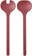Mepal saladebestek silueta - 2-delig - slacouvert - vivid mauve