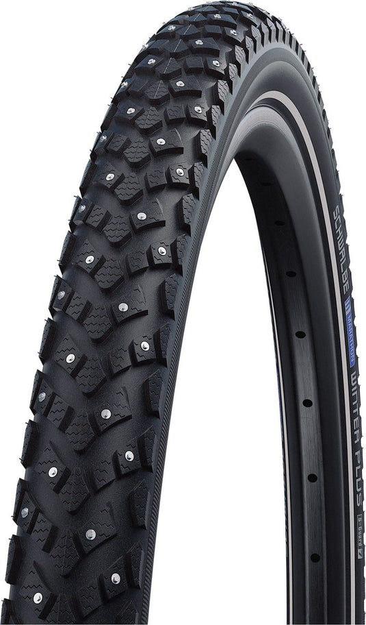 Schwalbe marathon winter plus clincher tyre reflex 20x1.60 , zwart bandenmaat 42-406 | 20x1,60