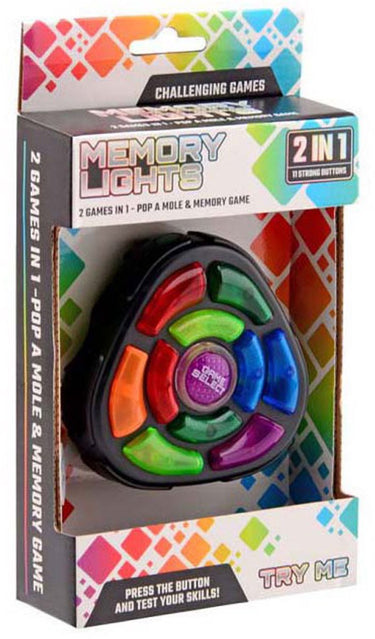 Johntoy memory spel 2 in 1 - elektronisch geheugenspel voor kinderen.