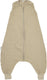 Meyco baby uni baby zomer slaapoverall jumper - pre-washed hydrofiel - sand - 80cm - 0.5 tog