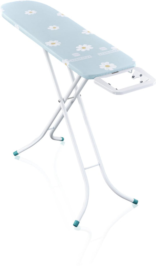 Leifheit strijkplank classic s basic - 110x30 cm - blauw bloemen