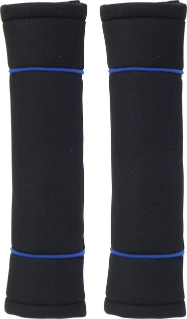 Carpoint gordelhoezen classic zwart blauw