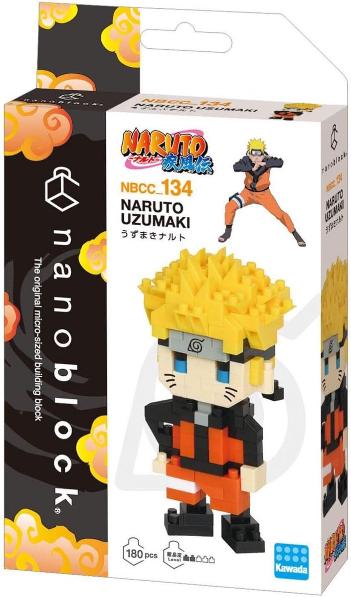 Load image into Gallery viewer, Bandai nanoblock bouwset naruto - 180st.
