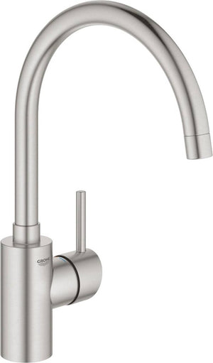 Grohe concetto keukenkraan - draaibare uitloop - rvs (supersteel)