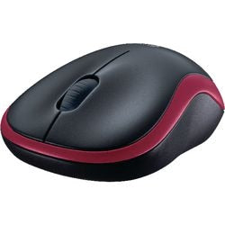 Logitech wireless mouse m185 (rood, retail)