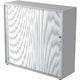 Bach kast hammer tambour 120x40x110 grijs zilver