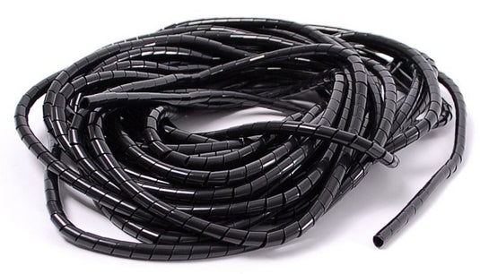 Unbranded kabed spiraalband 4mm zw 10m