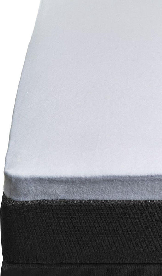 Beddinghouse stretch - molton - 160x200 210 220 - wit - premium kwaliteit