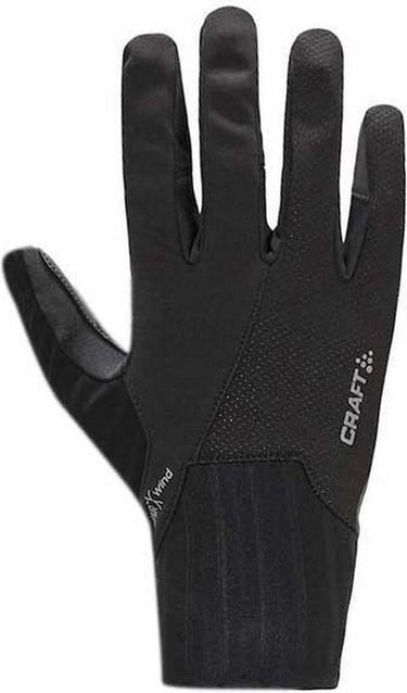 Craft all weather glove fietshandschoenen - maat 8 - black zwart