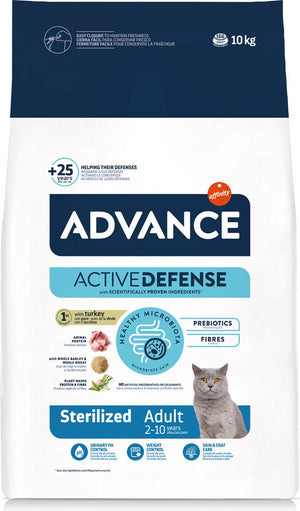 Advance - sterilized - turkey - kattenvoer - 10 kg