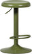 Woood isaac barkruk - metaal - warm groen - 81x39x39