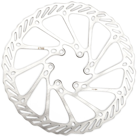 Remschijf HP16 RVS Ø160mm met 6 remschijfboutjes