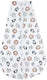 Meyco baby animal baby zomerslaapzak rond - multicolour - 98cm - 0.5 tog