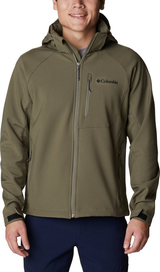 Columbia cascade ridge™ iii softshell men's outdoorjas - stone green - maat m