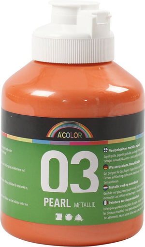 A-color metallic acrylverf, oranje, 03- metallic, 500 ml