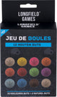 Engelhart jeu de boules houten buts set – 24 stuks fluor naturel – ø30 mm – pétanque – longfield