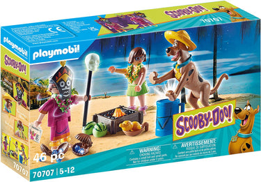 Playmobil scooby-doo! - avontuur met witch doctor constructiespeelgoed (70707)