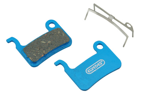 Disc brake pad set Elvedes organic Shimano BR-M595 etc. / TRP Dash (1 pair)
