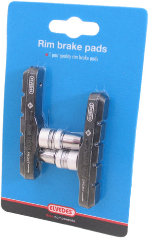 brake pads V-brake black 72 x 14 mm 2 pieces