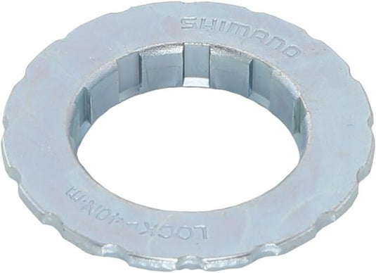 Shimano lockring lockring shim. f.sm-rt10 silver