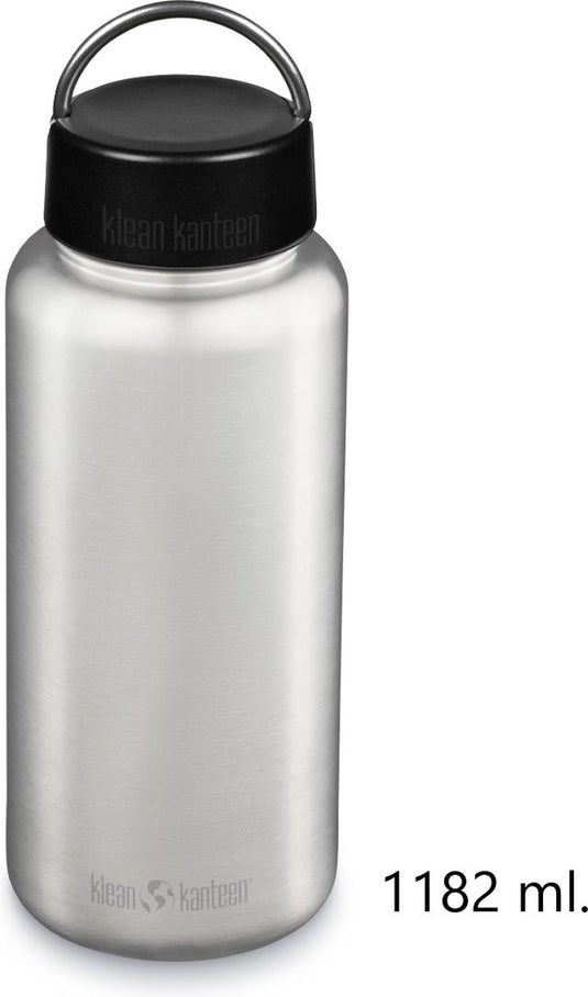Klean kanteen classic wide single wall 1182ml - loop cap