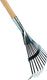 Talen tools - mini-gazonhark - 75 cm - compleet