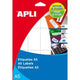 Apli etiketten alpi 581863 wit 600 stuk