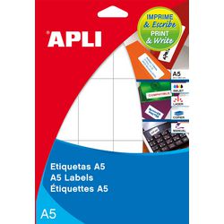 Etiketten alpi 581880 wit 90 stuk
