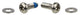 Sram bevestigingsbout mount.screw st.steel 17mm,pair,f.flat mount
