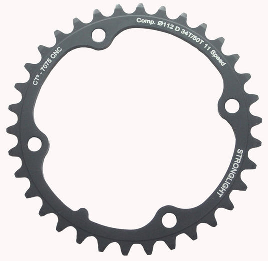 Stronglight ct2 road campagnolo chainring 11-speed, 4-arm, 145 112 mm bcd