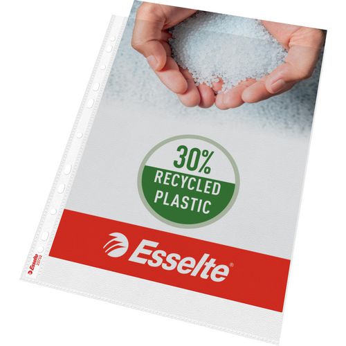 Esselte showtassen a4 11-gaats 70 micron transparant pak 100 stuks