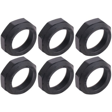 Bofix balhoofdbovenmoer zwart 6 stuks 1 1 8 295741