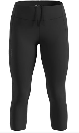 Odlo essentials 3 4 hardlooptight - vrouwen - zwart - m