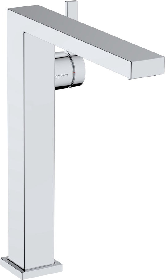 Hansgrohe tecturis e - wastafelkraan - ééngreeps bediening - coolstart energiebesparend - met afvoerplug - 240mm maat - chroom